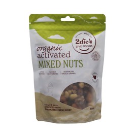 2Die4 Live Foods Activated Organic Mixed Nuts 300g