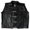 Iguana Custom Custom Leather Biker Vest Extender with Double Chain