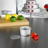 Fat Daddio's PCC-32SET Anodized Aluminum Round Cheesecake Pan with Removable