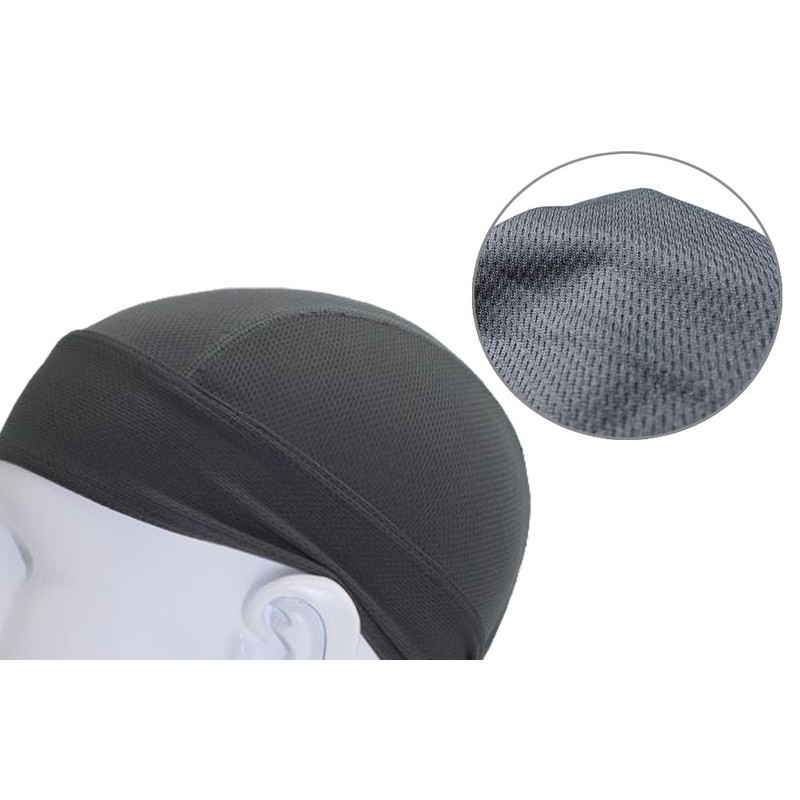 Quick Drying Mesh Bandana Cap, Helmet Inner Hat, Solid Color,