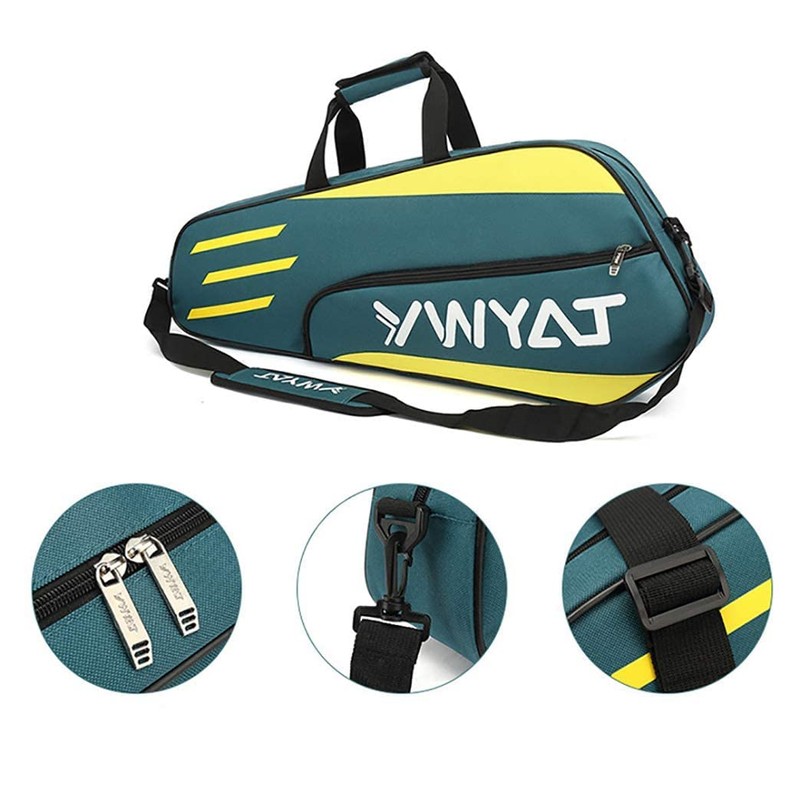 FMAFNLY Badminton Racket Bag, Tennis Shoulder Bag, Case, Sports, Rackets