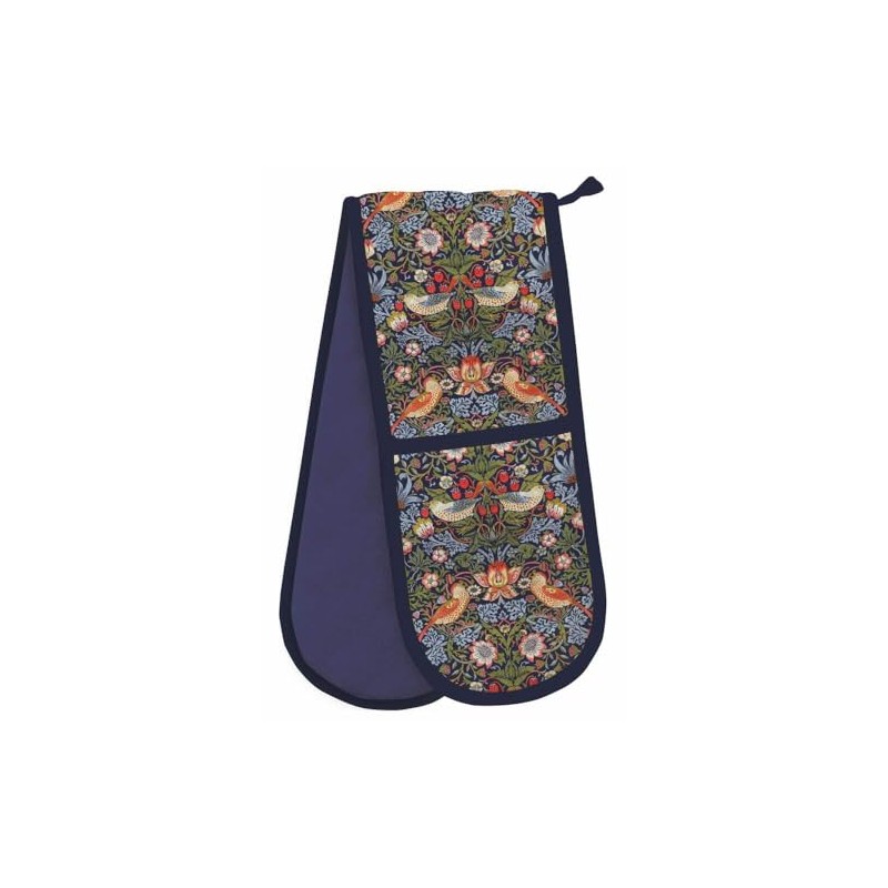 Museums & Galleries Double Oven Gloves William Morris Strawberry Thief