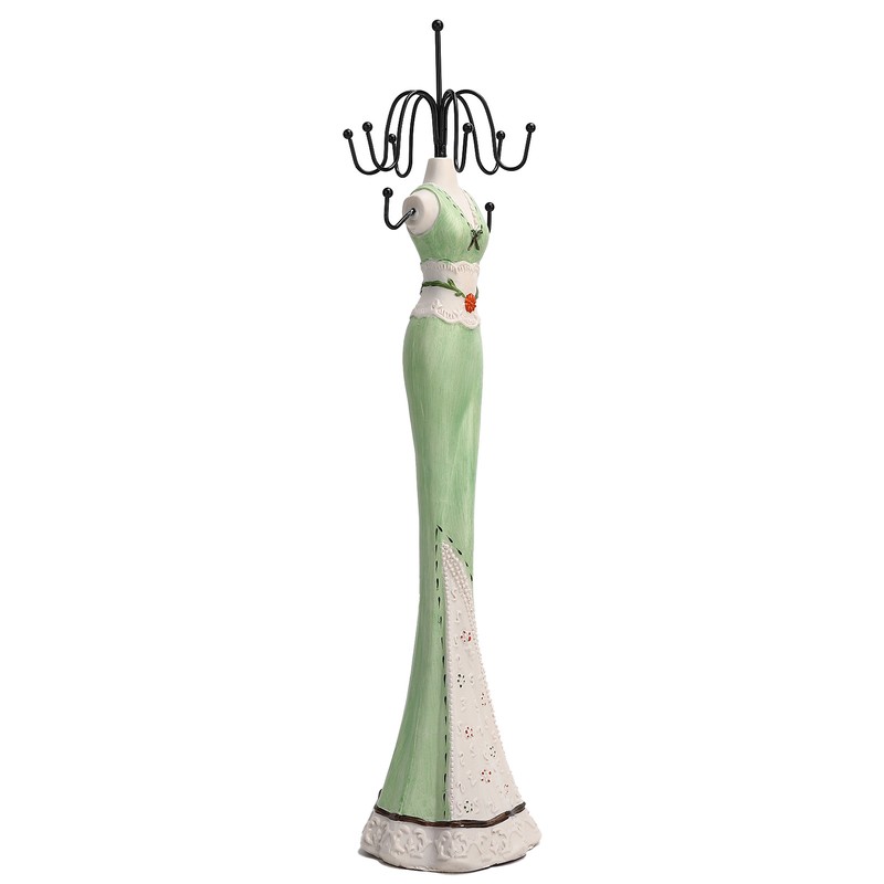 Necklace Display Stand Model Shaped Jewelry Earrings Storage Holder Organizer