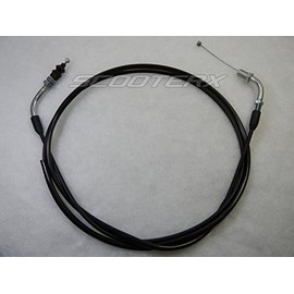 ScooterX 81" Universal Throttle Cable Fits 50cc 150cc 250cc Street Legal Scooters Keeways Rocketa Vento UM Baccio Italika Quinqui Models [2420]