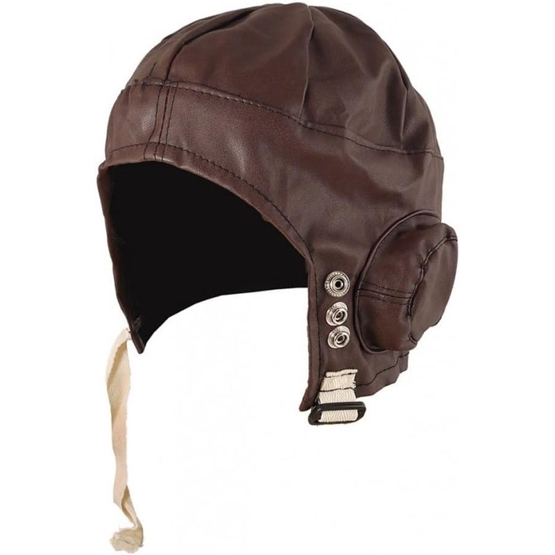 Rocking Party Pilot Aviation Fancy Dress Set (Brown Cap, Goggles,