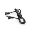 HangTon BMPCC DC Barrel Right Angle Power Cable for Blackmagic