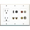 RiteAV - (3 Gang 15A Power Outlet HDMI 2 Cat6