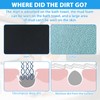 4 Stück Exfoliating Gloves Peelinghandschuh Körper Sanfte Effektives Peeling Runde