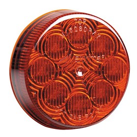 Maxxima M16280R Red 2-1/2" Round LED Clearance Marker Light