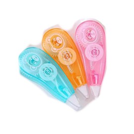 1pc Color Random Premium White Correction TapesTear Resistant Clear Easy Office Supply Stationery School Office