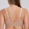 MELENECA Women's Plus Size Front Closure No Padding Full Coverage