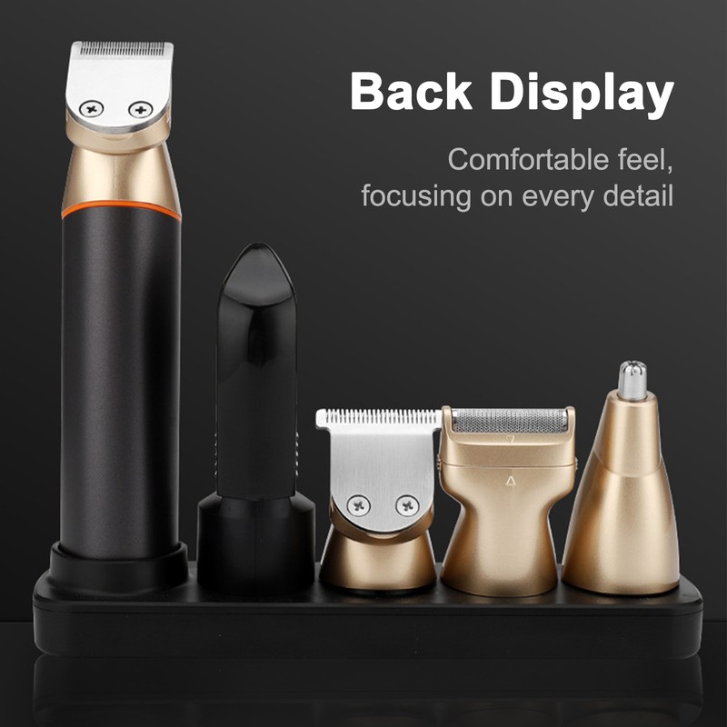 5-IN-1 Men's Hair Clipper Set Beard Shaver Electric Body Hair