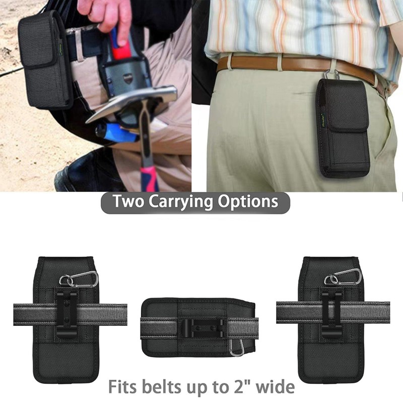 Houfut Scanner Holster, Rugged Carrying Case Pouch for Zebra TC75x,