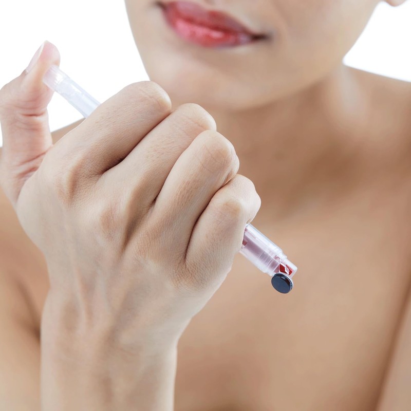 CLICKA One-Touch Retractable Tinted Lip Balm, Moisturizing Lip Gloss with
