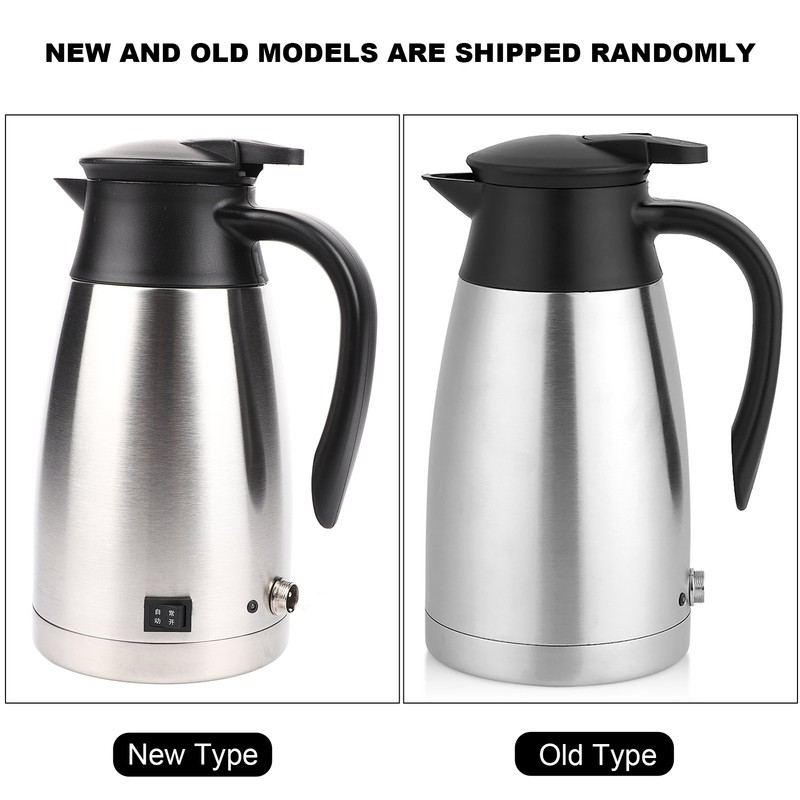 24V 1000ml Car Electric Kettle Auto Shut Off Water Heating