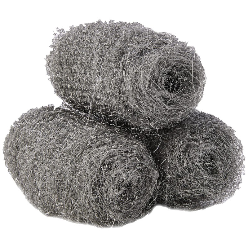 Merriway BH04381 3 x 20 g ASW13 Steel Wool No.