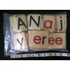 Learning Letters Alphabet Felt Figure Set Precut 104 Pieces for