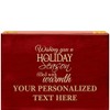 Crown Awards Holiday Rosewood Humidor Gift, Customize with Your Own