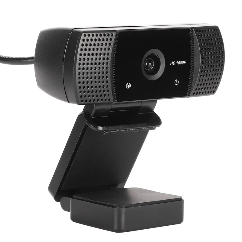 Webcam USB Computer HD BuiltIn Mike Desktop Video Call Conference