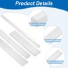 sourcing map Square Aluminum Flat Bar, 3/4" Thickness 2" Width