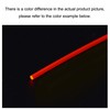 sourcing map Fiber Optic Rods PMMA 1.5mmx50cm for Sight Filament