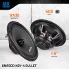 PRV 8" Midrange Neodymium Bullet Speaker 8MR500-NDY-4 BULLET 4 Ohm