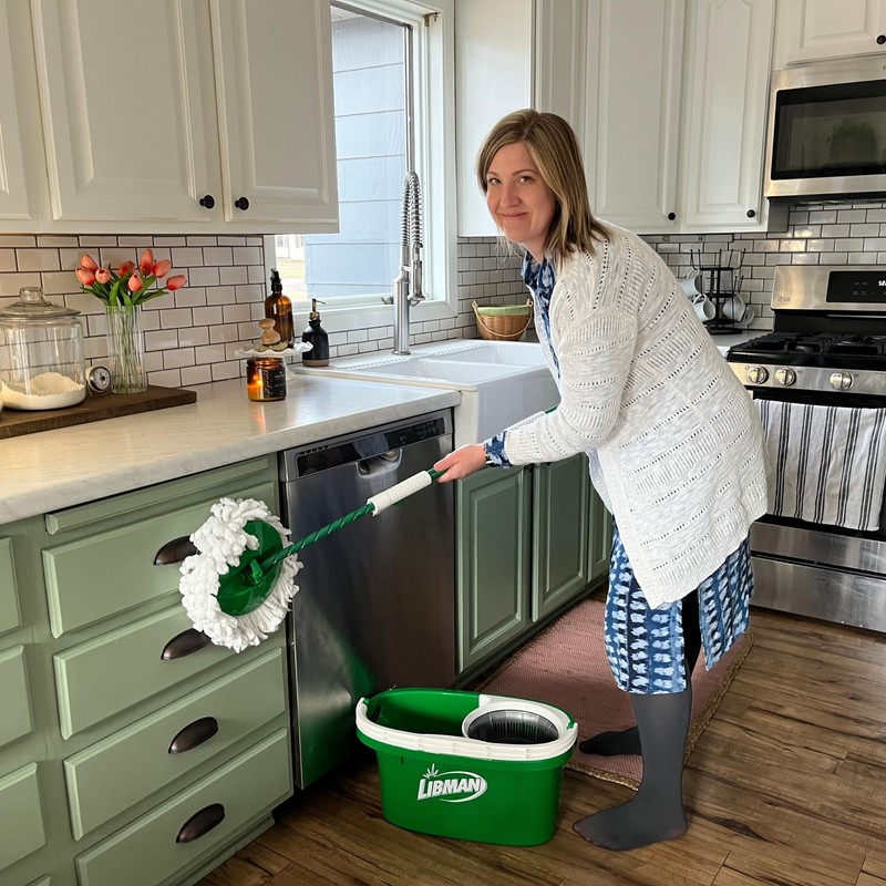 Libman Tornado Spin Mop System Plus 3 Refill Heads |