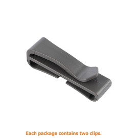 TACNEX Tactical Backpack Strap Clip Webbing Replacement Clip Keeper Holder MOLLE Belt Hook Retainer Harness/Sling/Bag/Military Strap Stays Organizers 1" Wide WG 2 PCS