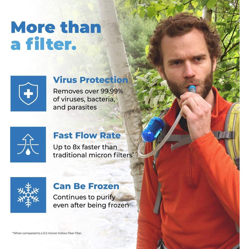 Rapid Pure Scout Inline Purifier for Hydration Pack -Inline Water