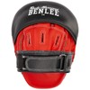 Benlee Leather Hand Pads (1 Pair) Tucson Black/Red One Size