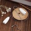 4pcs Ceiling Fan Chain Extenders, 12.68in Light Pull Chain Extension