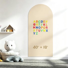 Calcomanía magnética de pared de 40 x 18 pulgadas para niños, pizarrón magnética autoadhesiva mejorada para pared, dibujo de pared con imán para apren