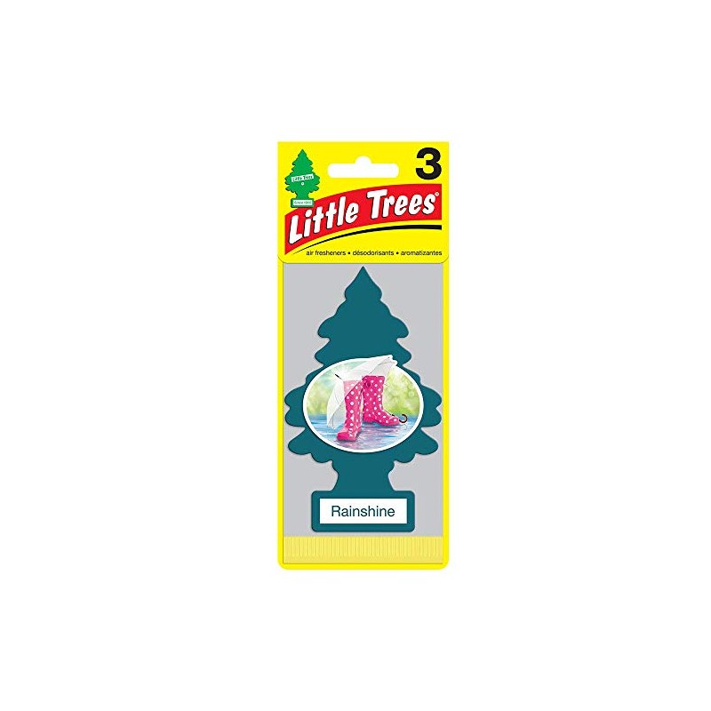 Little Trees U3S-32049: Rainshine,Multi,3 Count (Pack of 1)