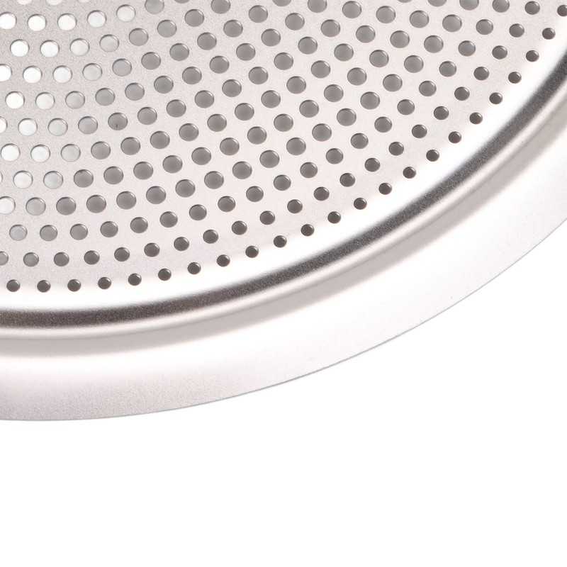 4PCS Door Speaker Grille Cover Round Aluminium Alloy Replacement for