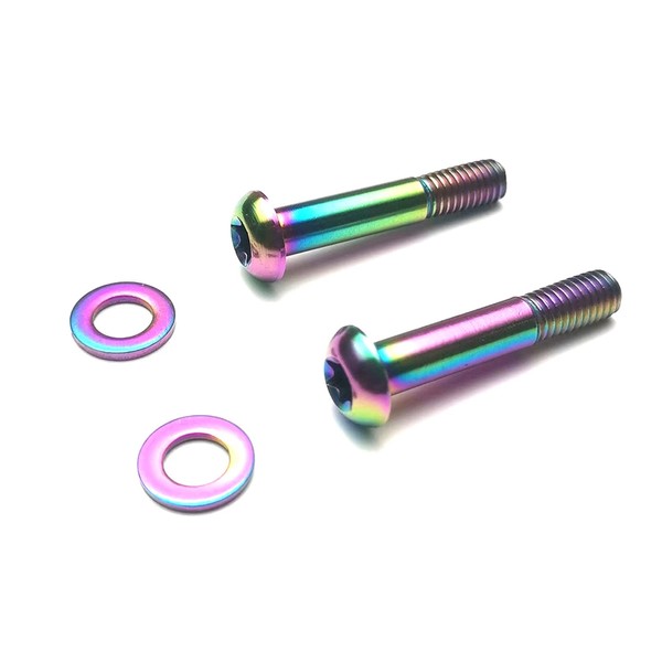takewell Titanium Flat Mount Disc Bolts T25 for SRAM Flat