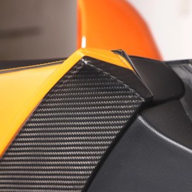 car-king888 Dry Carbon Inner Drive Door Panel Trim Accessories Kit For Corvette C7 2014-2019