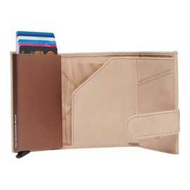 The Chesterfield Brand Leder Kartenetui Iriona Cardholder Beige