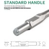 MonkeyKingBar- 16" Hex Chisel Self-Sharpening Bull Point Chisel- (30MM) Shank