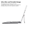 Wireless Keyboard BT5.0 Ultra Slim Touchpad PU Leather Easy Control
