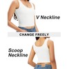 GGOV Sports Crop Tank Tops for Women Cropped Workout Tops