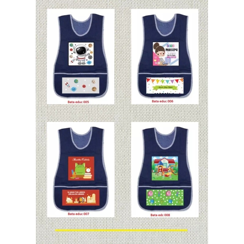 Bata Educadora 3 Batas Educadora