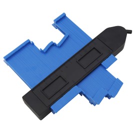 MC POWER - Contour Gauge Duplicator Profile Template | 150 x 130 mm, Clamping Lever | Shape Transfer of Contours and Cutting Gradients: Ideal for Laminate, Parquet, Tiles etc. 150 x 130 mm