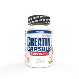 Weider Pure Ideal Quality Creatine Monohydrate Capsules, Buidling and Repair Muscle, 100 capsules