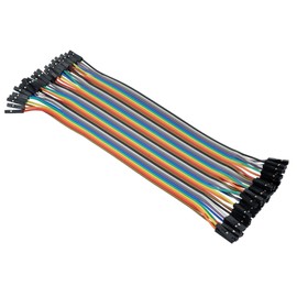 40pcs Dupont Female to Female 20cm Jumper Wire Connectors