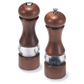 Olde Thompson Since 1944 Dover Pepper Mill & Salt Shaker, 7.5", Walnut