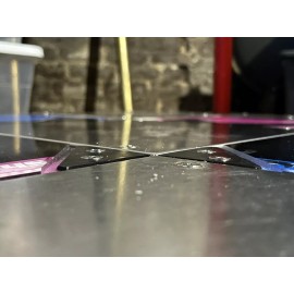 Countersunk Corner Bracket for Dance Dance Revolution (DDR) Arcade Pad Stage