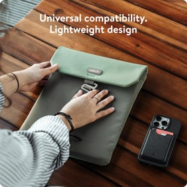 Mous – Laptop Bag 16 inch Case - Universal Laptop Sleeve – Water Resistant Durable Cover - Sage