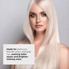RUSK Deepshine PlatinumX Mousse, Lightweight, Alcohol-Free, for Platinum, Blonde, Gray,
