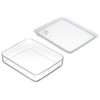 Pearl Metal HB-2629 Easy Clean Shallow Type Airtight Storage Container,