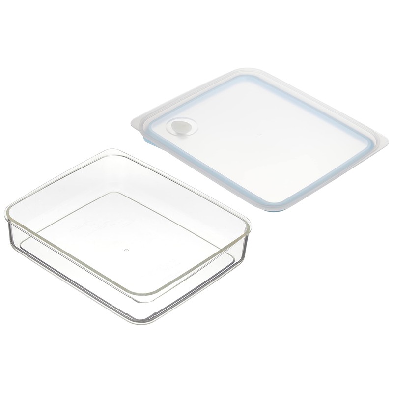 Pearl Metal HB-2629 Easy Clean Shallow Type Airtight Storage Container,